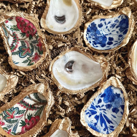 Handmade Other - NWT Oyster Shell Trinket Dish